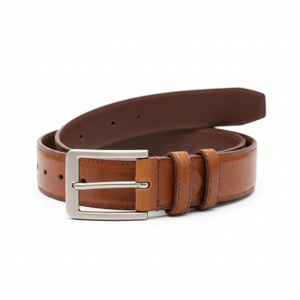 Leren Riem Bruin - Klassiek en Tijdloos